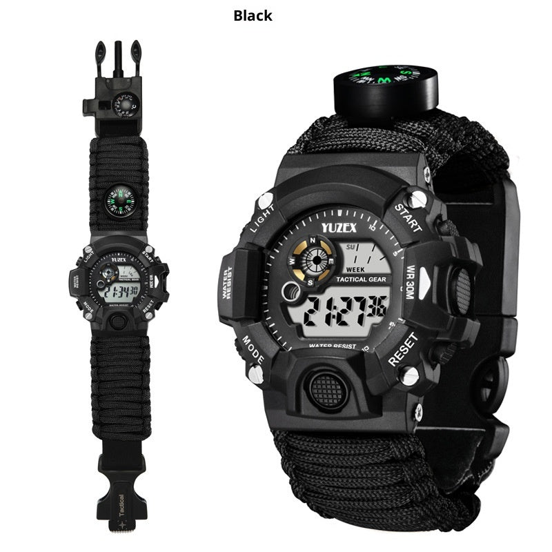 Multifunktionale Outdoor-Survival-Uhr – Ansicht 8