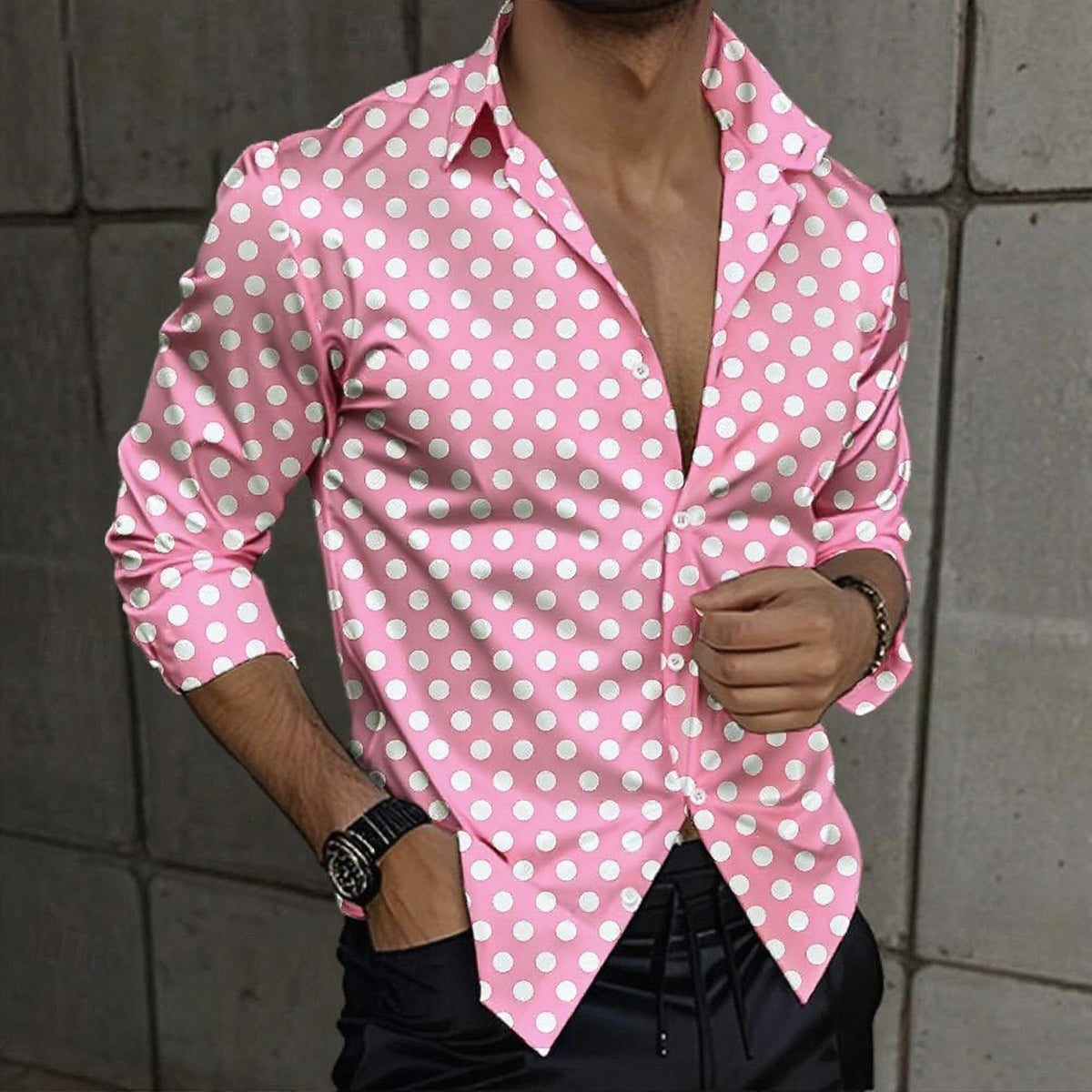 Polka-Dot-Hemd – Bild 2 | LuxeStyle