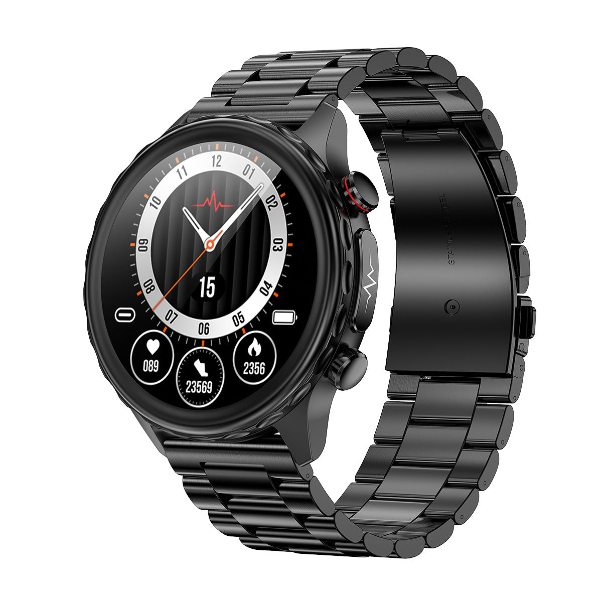 Bluetooth Smartwatch mit Gesundheitsfunktionen – Bild 6 | LuxeStyle