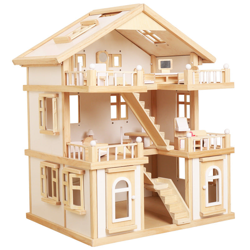 Hölzernes Kinder-Spielhaus – Bild 7 | LuxeStyle
