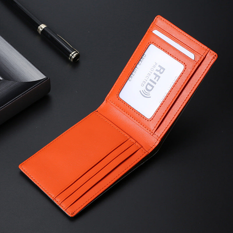 RFID-Geldbörse mit Kartenfächern