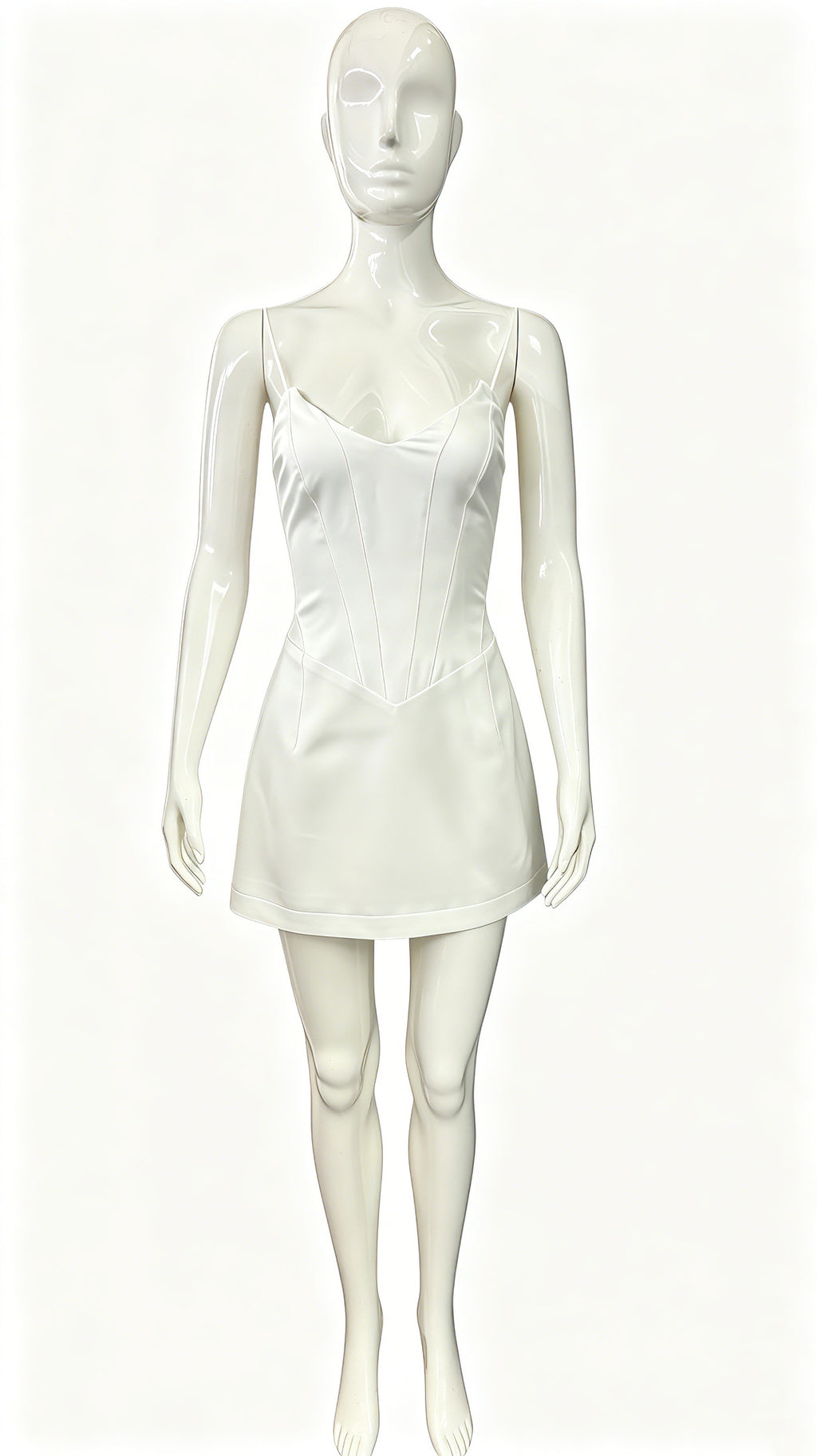 Strapless A-Linie Kleid