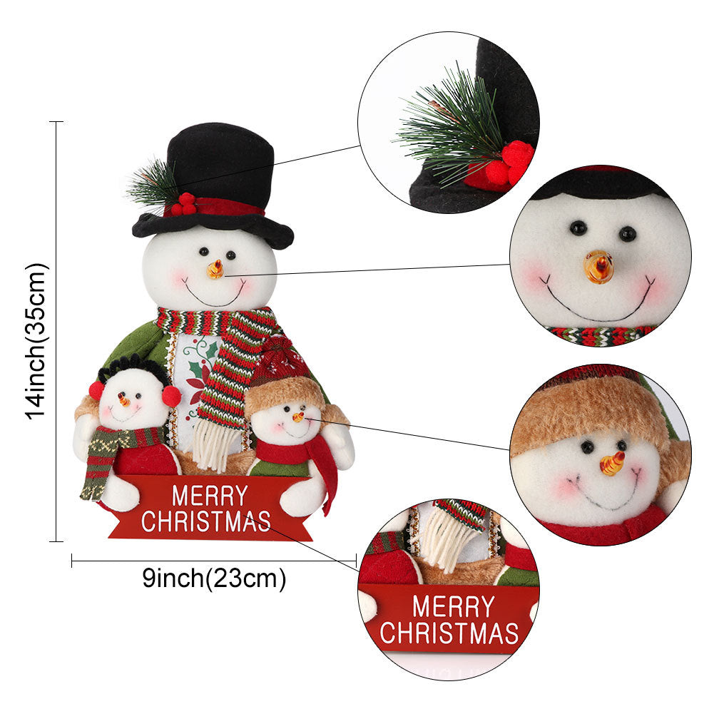 Weihnachtsfigur Weihnachtsmann oder Schneemann – Bild 8 | LuxeStyle