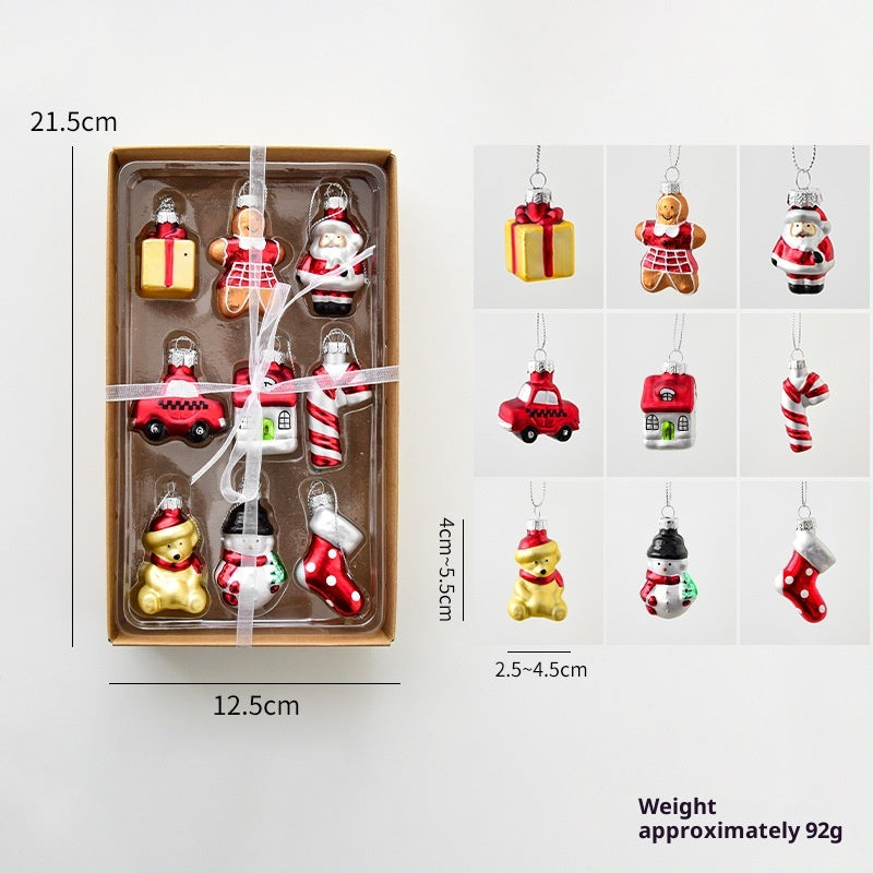 Weihnachts-Anhänger aus Glas | LuxeStyle