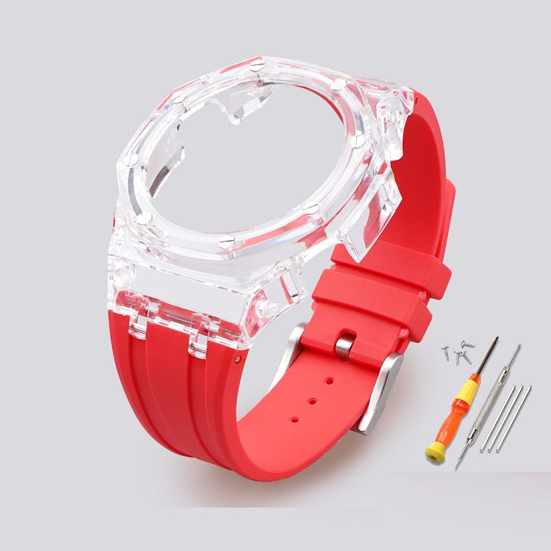 Uhrenarmband aus Kautschuk mit Zubehör – Bild 5 | LuxeStyle