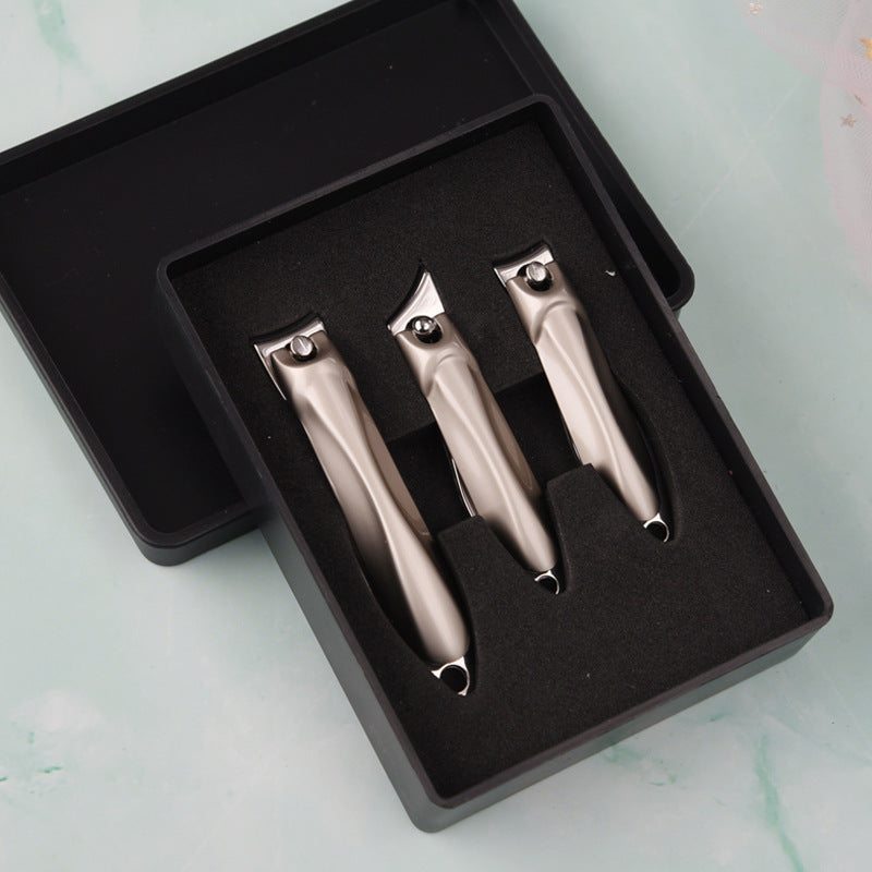 Stahl-Nagelschneider-Set in Roségold & Nickel – Bild 3 | LuxeStyle