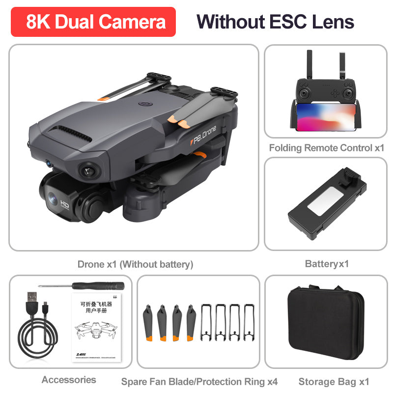 Intelligentes UAV mit 4K-Kamera