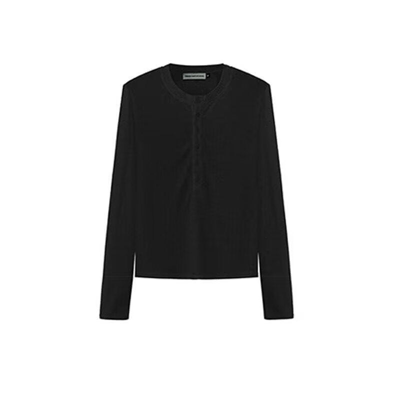 Herren V-Ausschnitt Langarmshirt – Bild 8 | LuxeStyle