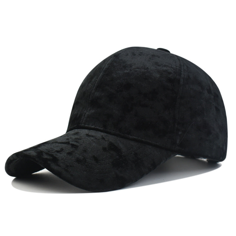 Samt-Cap «Velours» · Retro Baseball-Mütze, verstellbar – Ansicht 8