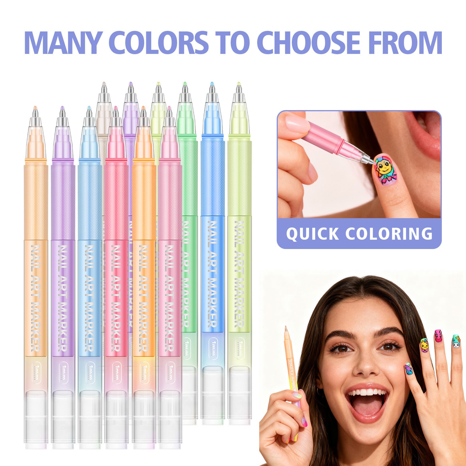 Graffiti Nail Art Stifte Set
