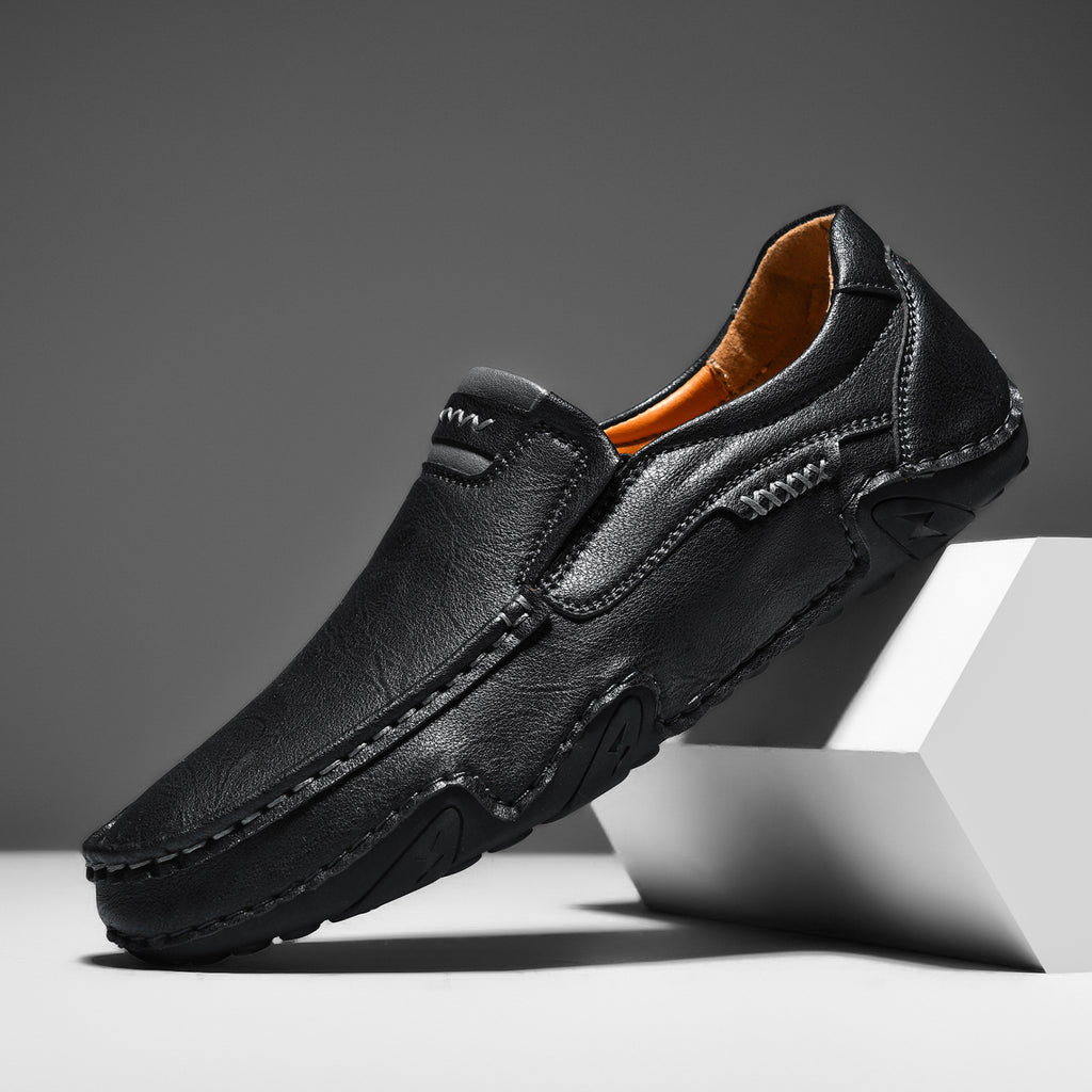 Casual-Leder-Sneaker – Bild 3 | LuxeStyle