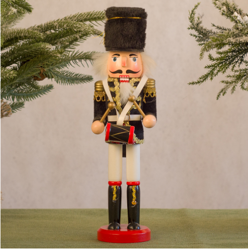 Holzpuppet Soldat 30 cm – Europäischer Stil | LuxeStyle