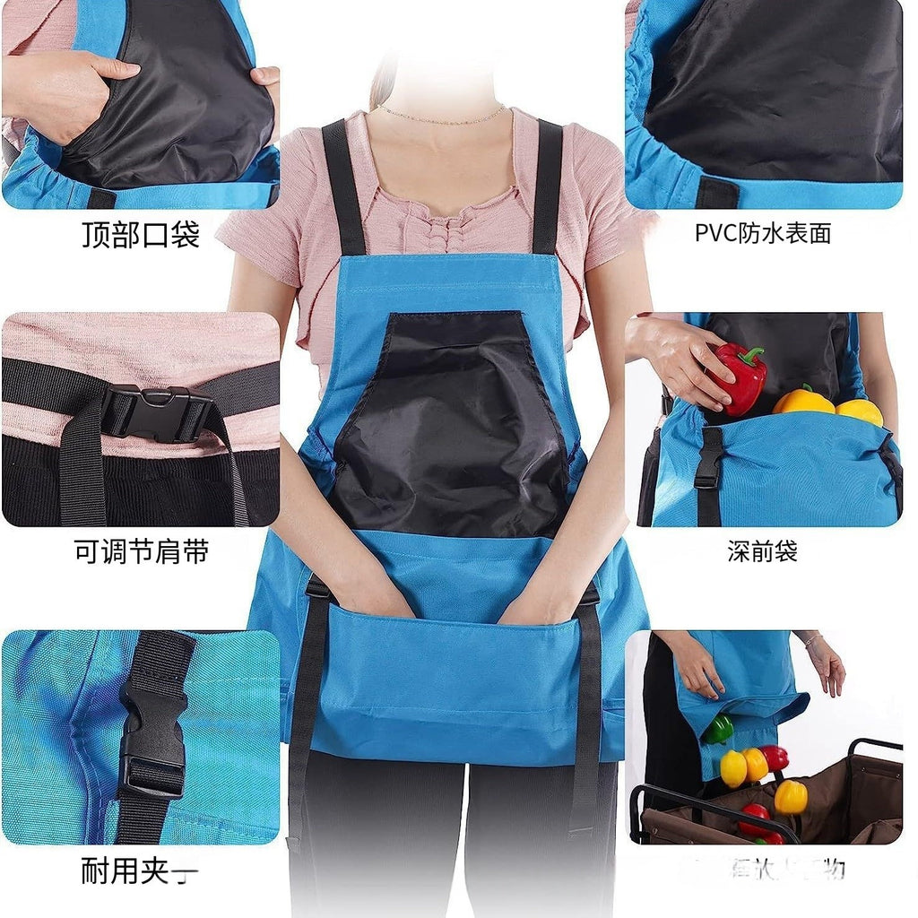 Gärtnerschürze mit grossen Taschen