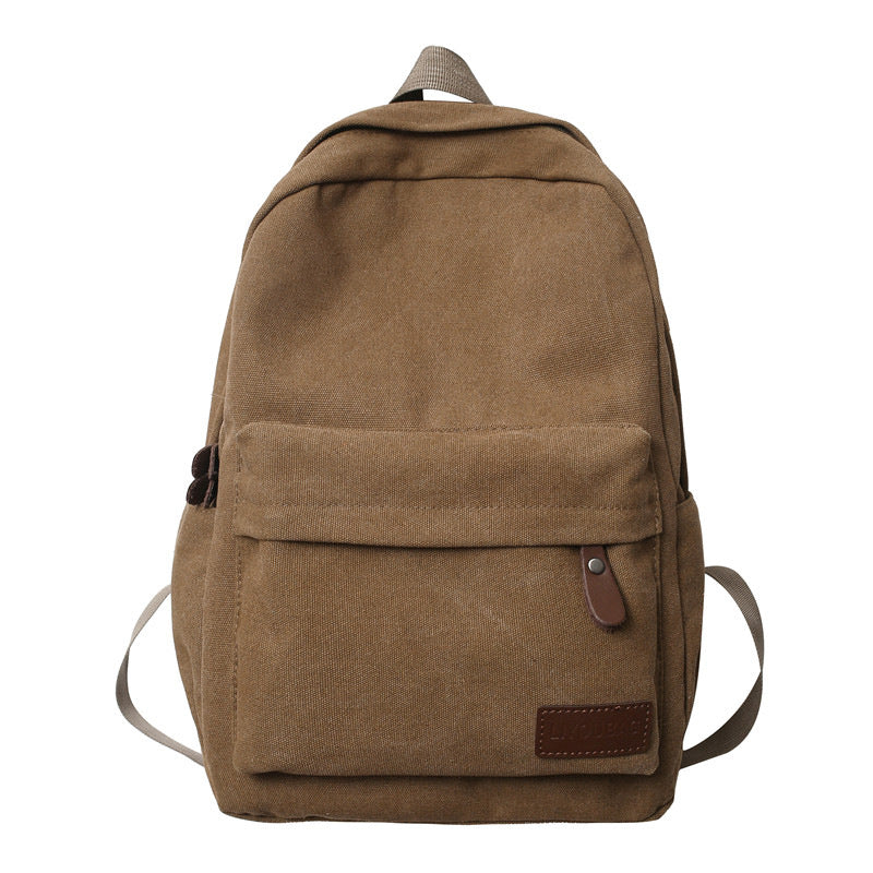 Canvas Rucksack grosse Kapazität Outdoor – Bild 8 | LuxeStyle