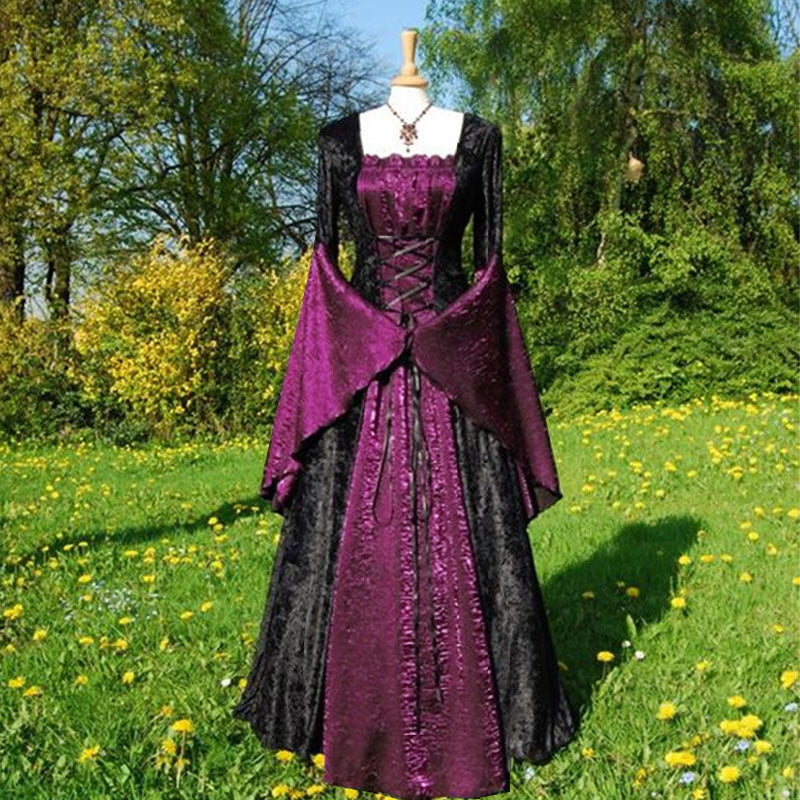 Klassisches Damenkleid mit Flügelärmeln – Bild 2 | LuxeStyle