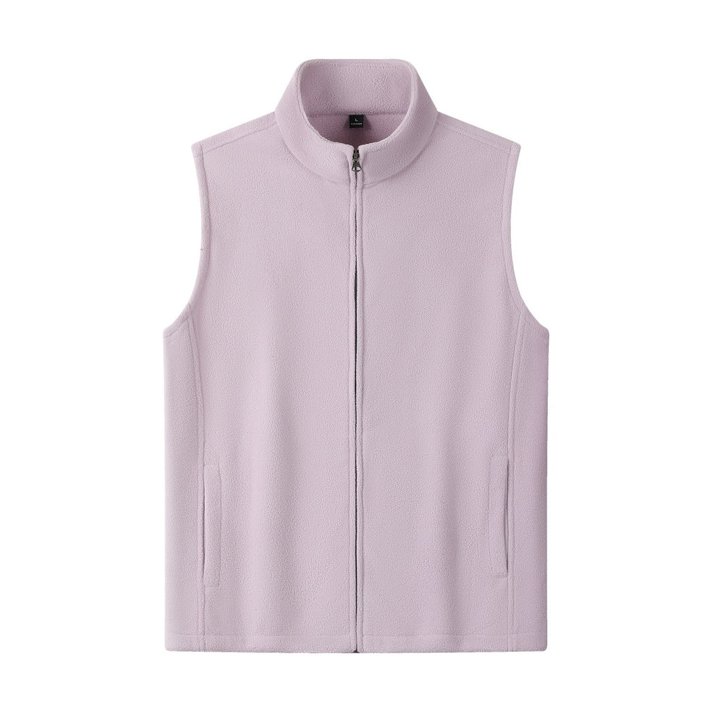 Fleece-Weste mit Doppelfleece