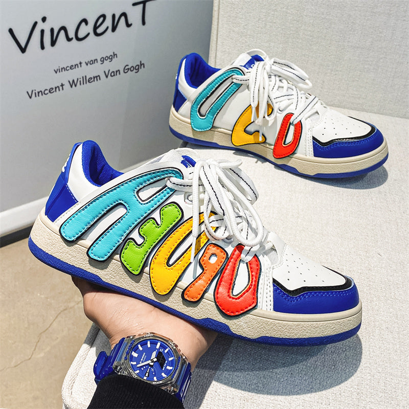 Low-top Sneaker mit runder Zehenpartie – Bild 8 | LuxeStyle