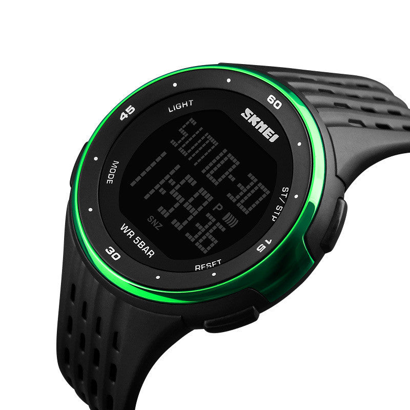 Multifunktionale LED-Silikonarmbanduhr – Bild 2 | LuxeStyle