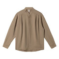 Herren Langarmshirt mit Stehkragen – Bild 10 | LuxeStyle