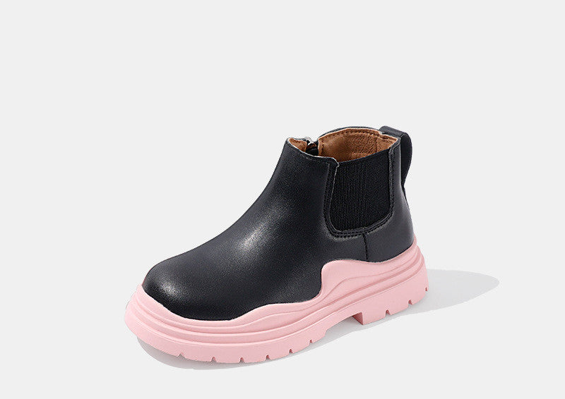 Kinder-Chelsea-Boots aus zweilagigem Rindsleder – Bild 3 | LuxeStyle