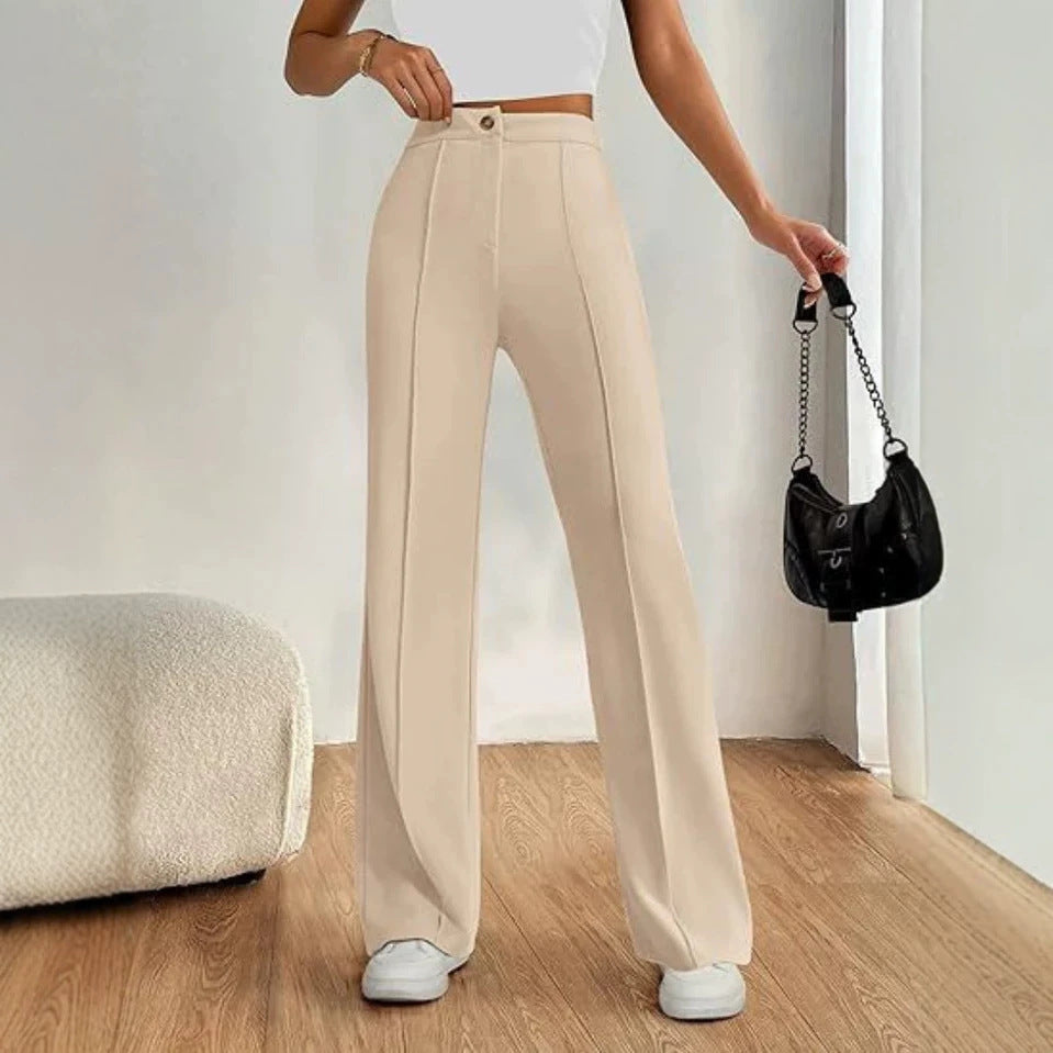 Elegante Straight-Flare-Hosen