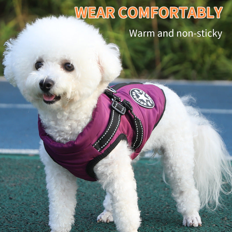 Wärmendes Hunde-Kleid aus Baumwolle