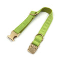 Grüner Stoff-Halsband – Bild 1 | LuxeStyle