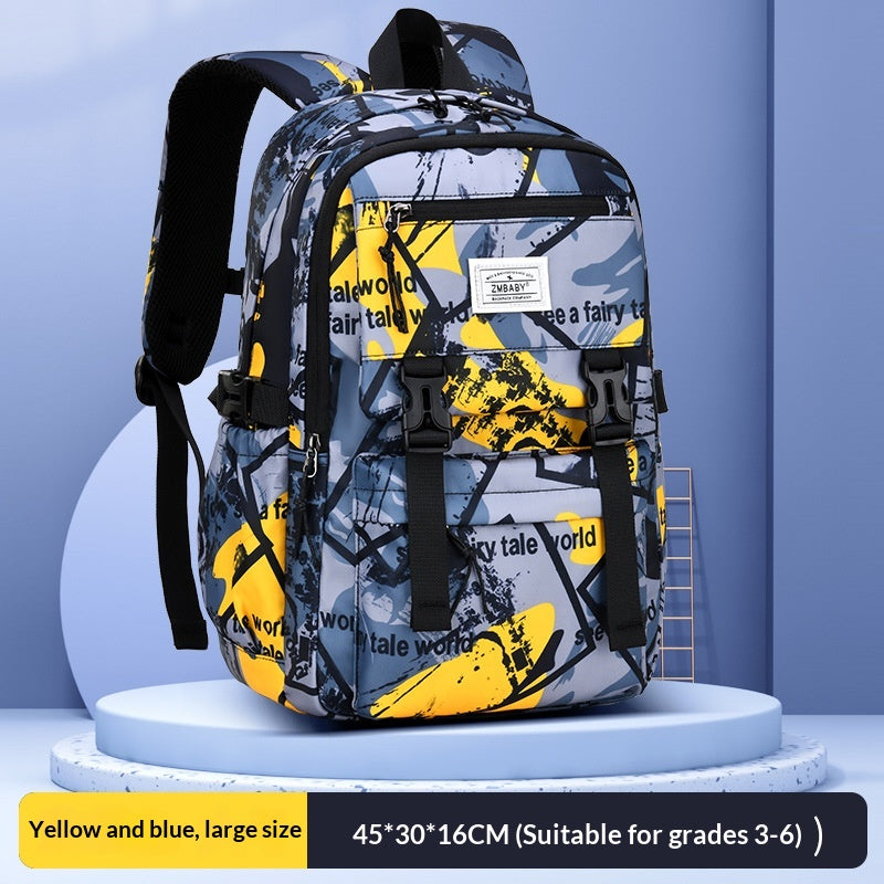Bauchrucksack für Jungen – geometrisches Muster – Bild 11 | LuxeStyle