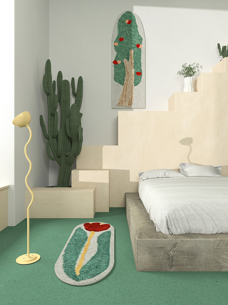Tulpen Teppich für Kinderzimmer