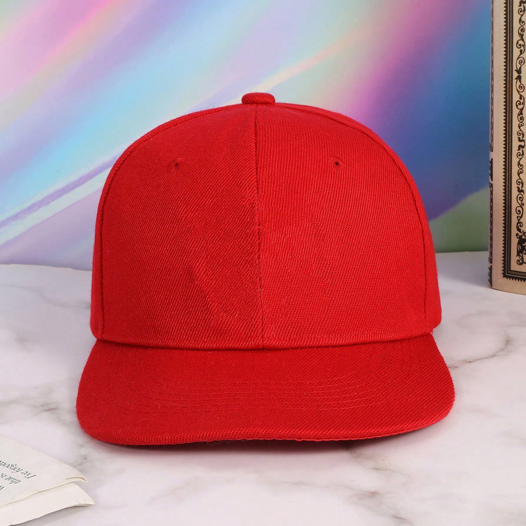 Baseball-Cap Classic Rot Baumwolle