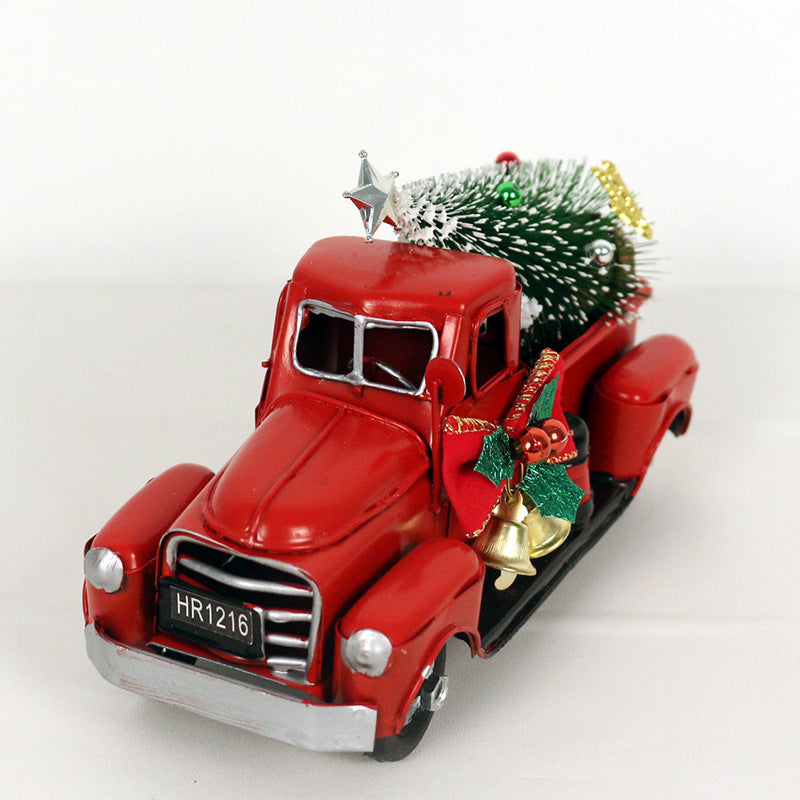 Roter LKW-Ornament für Weihnachten – Bild 3 | LuxeStyle