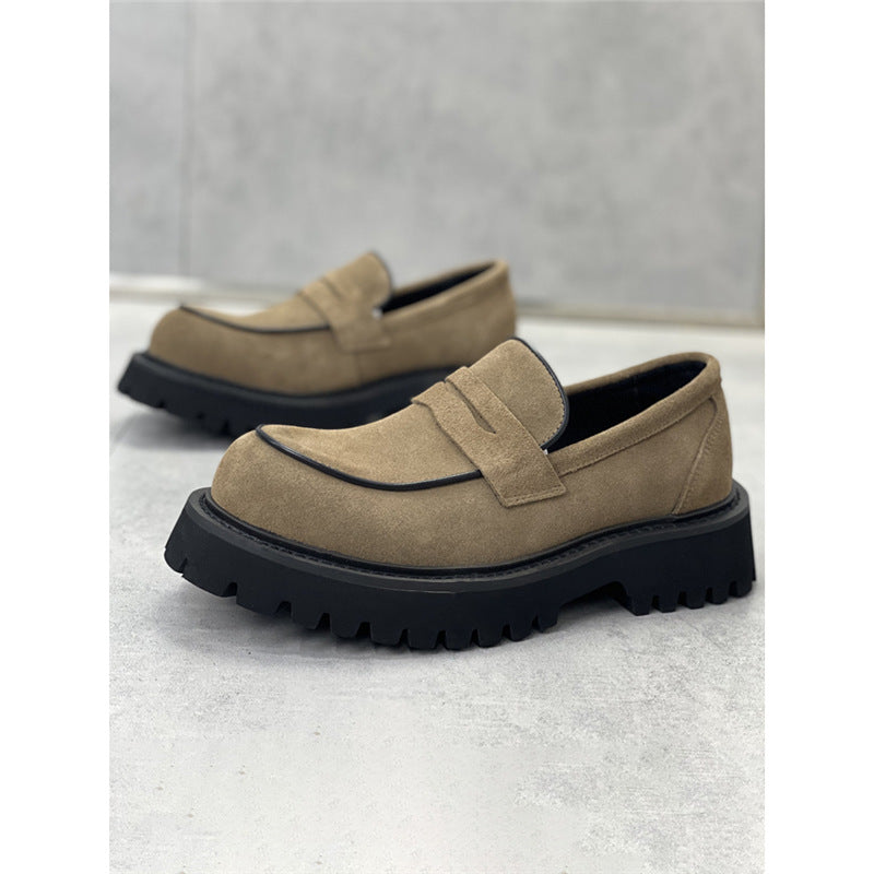 Herren Loafer aus Wildleder mit Plateau – Bild 4 | LuxeStyle