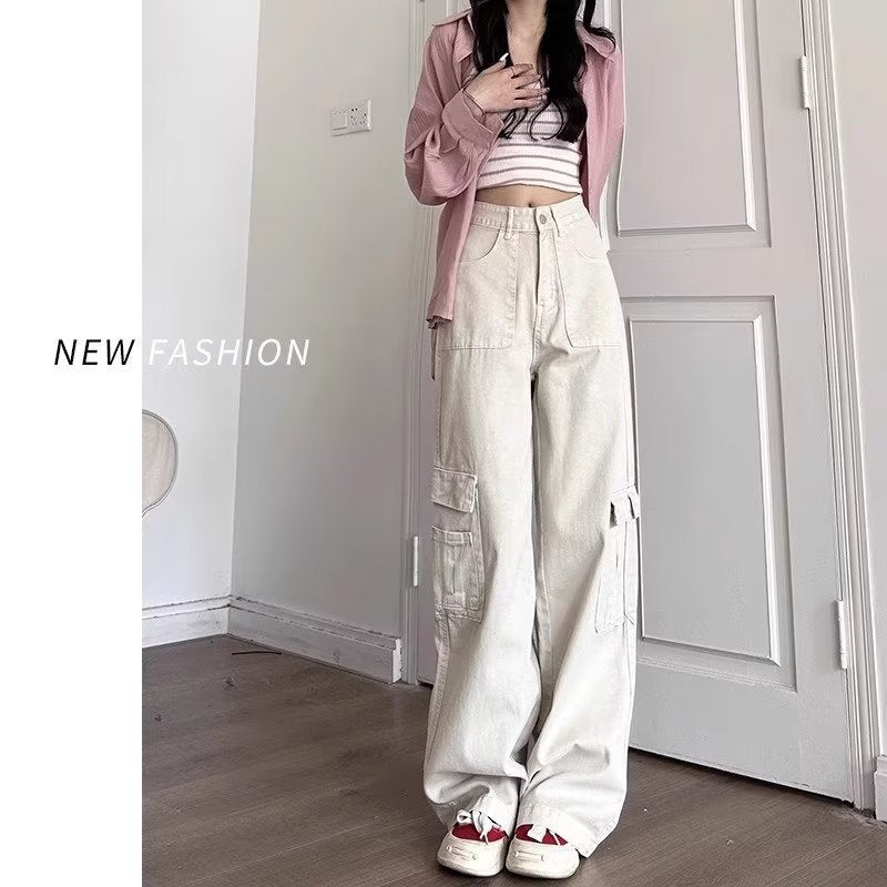 Weite Hose mit hohem Bund für kleine Grössen