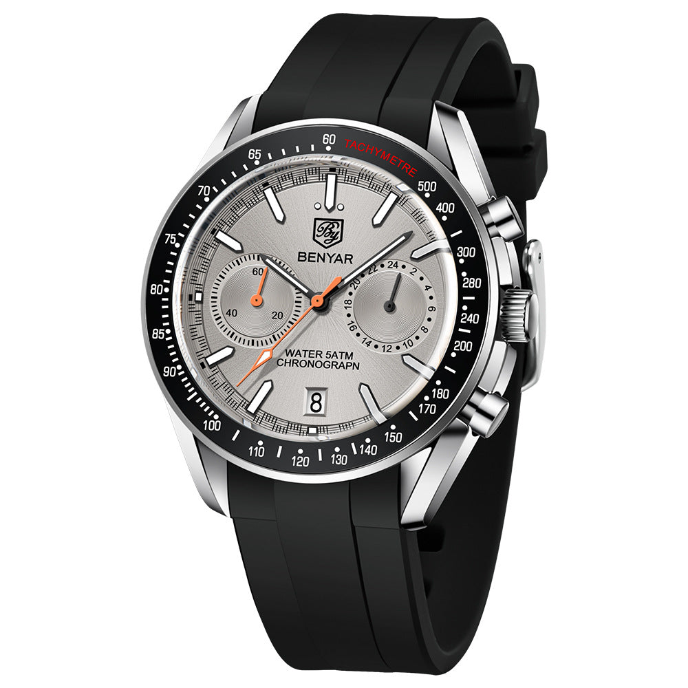 Multifunktionaler Chronograph für Herren – Bild 7 | LuxeStyle