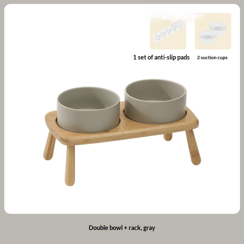 Keramik-Hunde- und Katzenschüssel mit Stützrahmen – Bild 10 | LuxeStyle