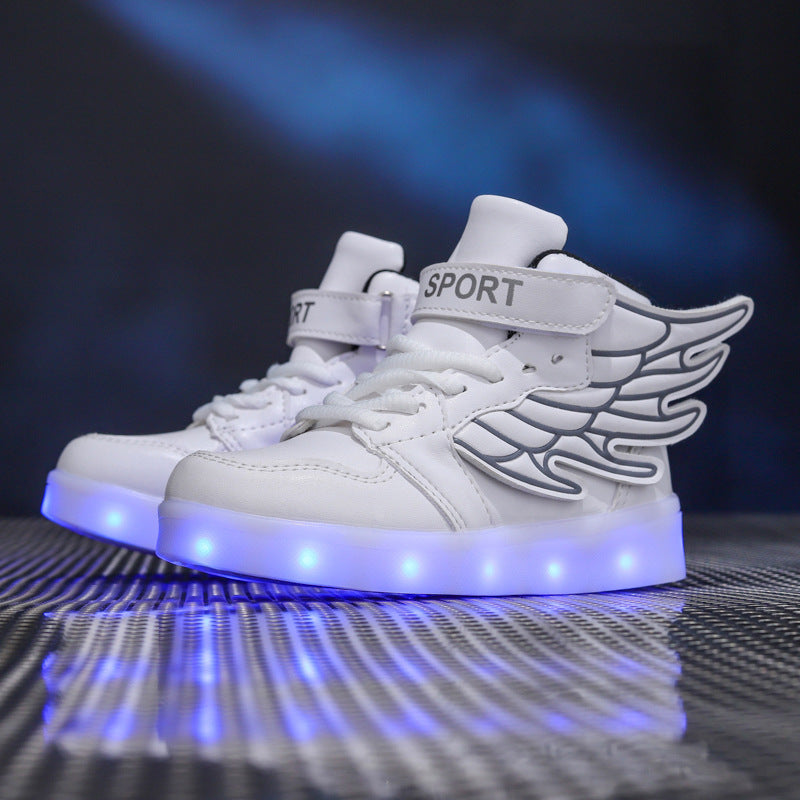 Kinder-Lichtschuhe mit USB
