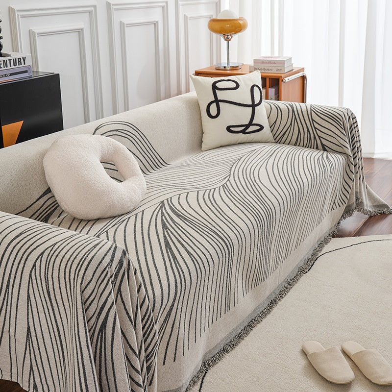 Chenille-Sofakapuze – Bild 2 | LuxeStyle