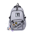 Grosses Nylon-Rucksack für Schule | LuxeStyle