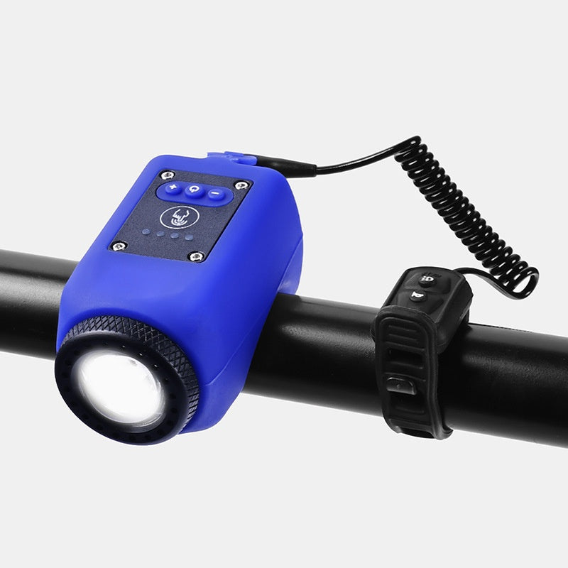 Velo Hupe mit Licht, wasserdicht, USB-Ladefunktion