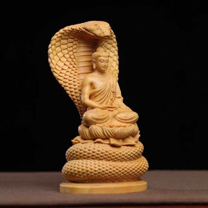 Schlangen-Buddha-Statue