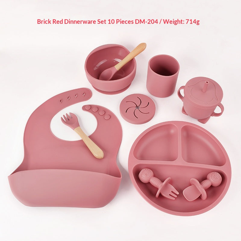 Silikon-Dinner-Set für Babys & Kleinkinder