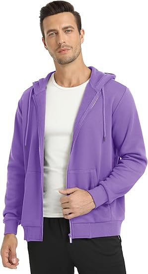 Herren Kapuzenpullover mit Reissverschluss