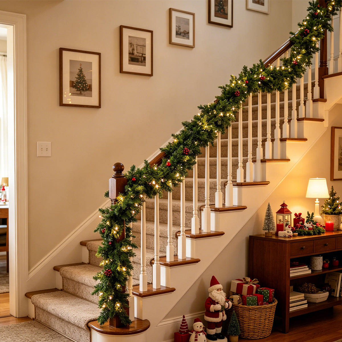 Weihnachtskranz aus Kiefernnadeln 50 cm | LuxeStyle