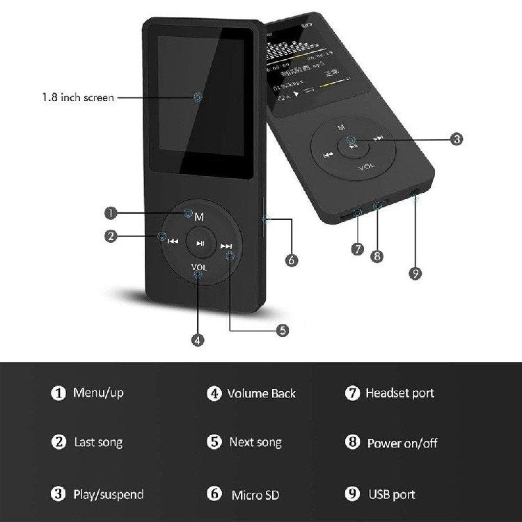 MP3-Player mit Touch-Display – Bild 4 | LuxeStyle