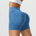 High-Waist Yoga Shorts «Peach Butt»
