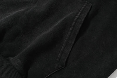 Distressed Hoodie mit Drop-Shoulder