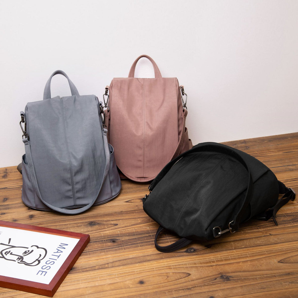 Trendige Canvas-Tasche im koreanischen Stil – Bild 5 | LuxeStyle