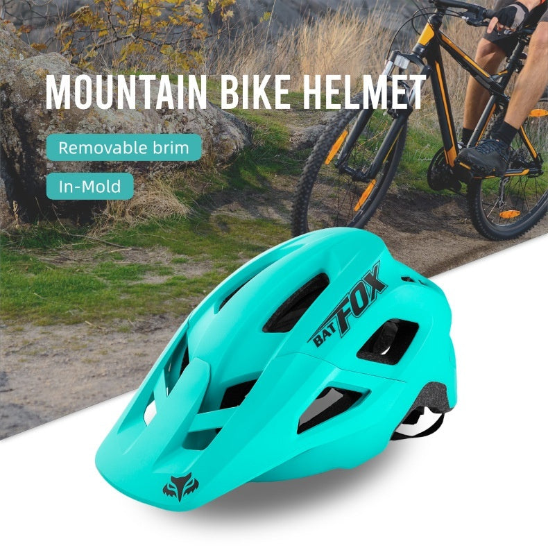 Mountainbike-Helm mit abnehmbarem Visier