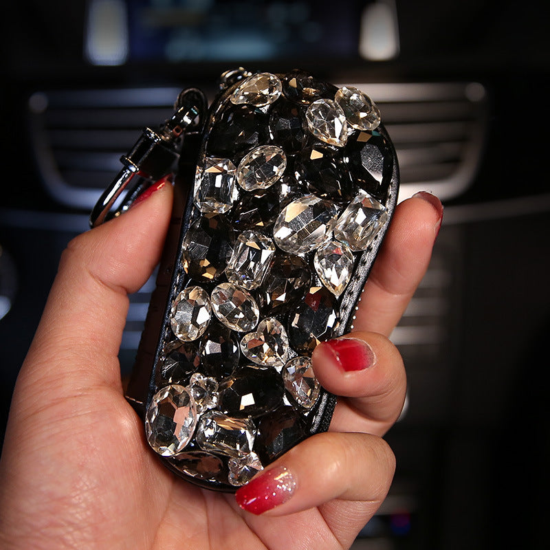 Schutzhülle für Autoschlüssel mit Strass-Design