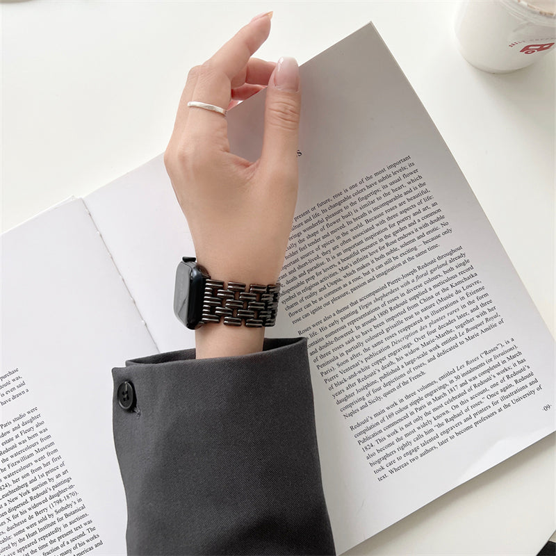 Farbneutrales Edelstahl-Armband für Apple Watch | LuxeStyle